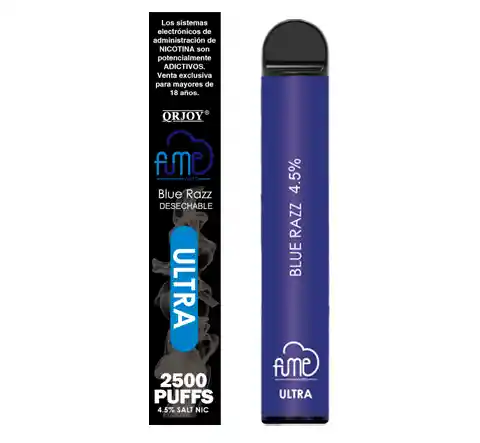 Fume Ultra Blue Razz Vaper Desechable 2500 Puff 4.5%