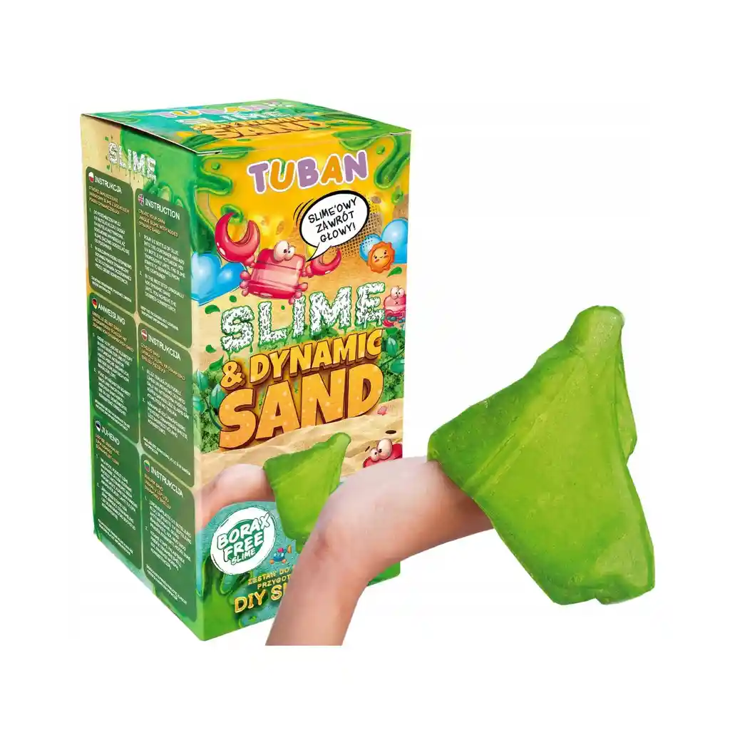 Kit Hazlo Tú Mismo Slime Y Arena Dinámica