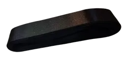 Cinta De Genero Raso Satin 2.5cm X 10mtrs Negro