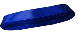 Cinta De Genero Raso Satin 2.5cm X 10mtrs Azul Marino