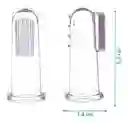 Cepillo De Dientes Para Bebes Tipo Dedal Con Estuche