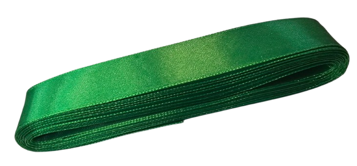 Cinta De Genero Raso Satin 3.8cm X 10mtrs Verde - Rappi
