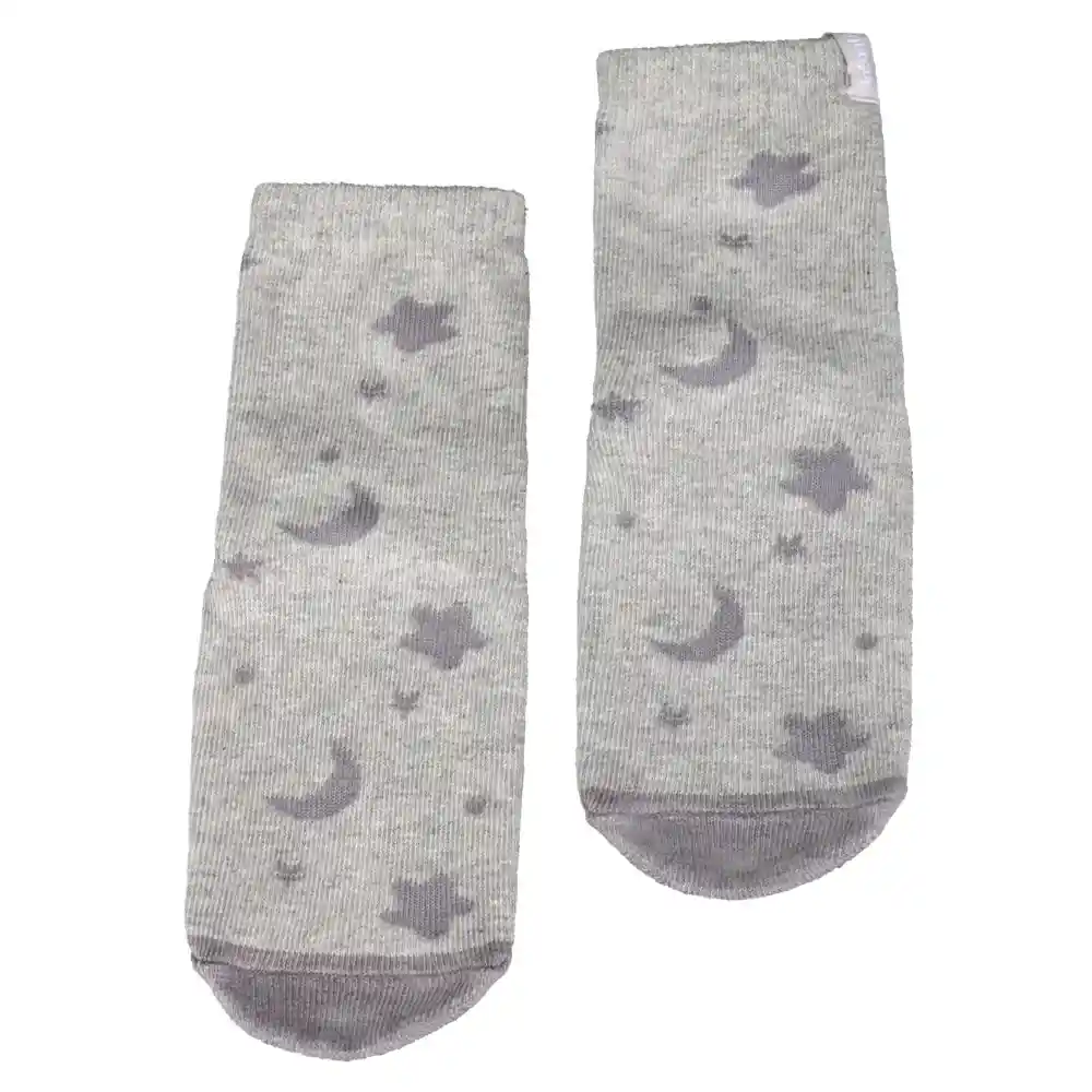 Calcetín Con Antideslizante Unisex Infanti - 9 - 12 Meses