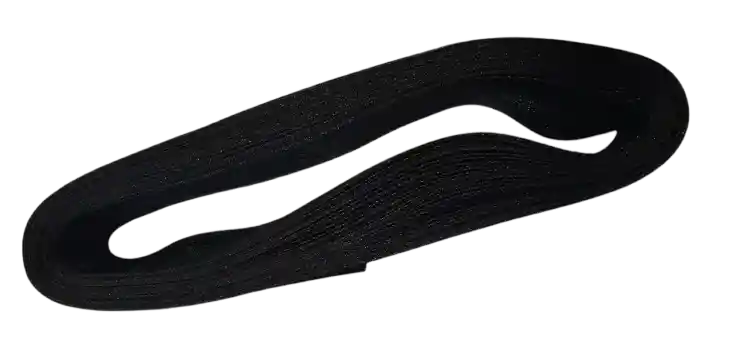 Cinta De Genero Raso Satin 3.8cm X 10mtrs Negro