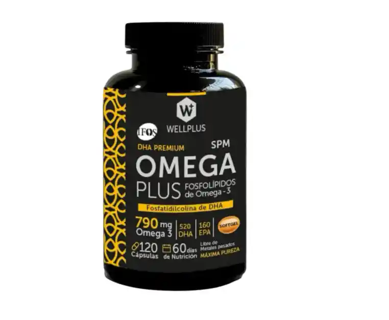 Fosfolipidos De Omega 3 Plus Epa 160 / Dha 520 -spm