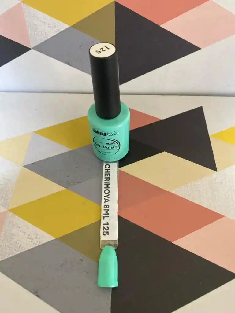 Esmalte Permanente #125 (cian) 8 Ml Cherimoya