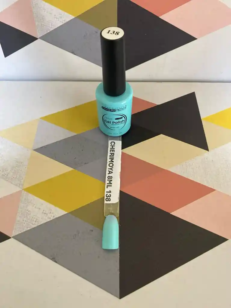 Esmalte Permanente #138 (azul Claro) 8 Ml Cherimoya