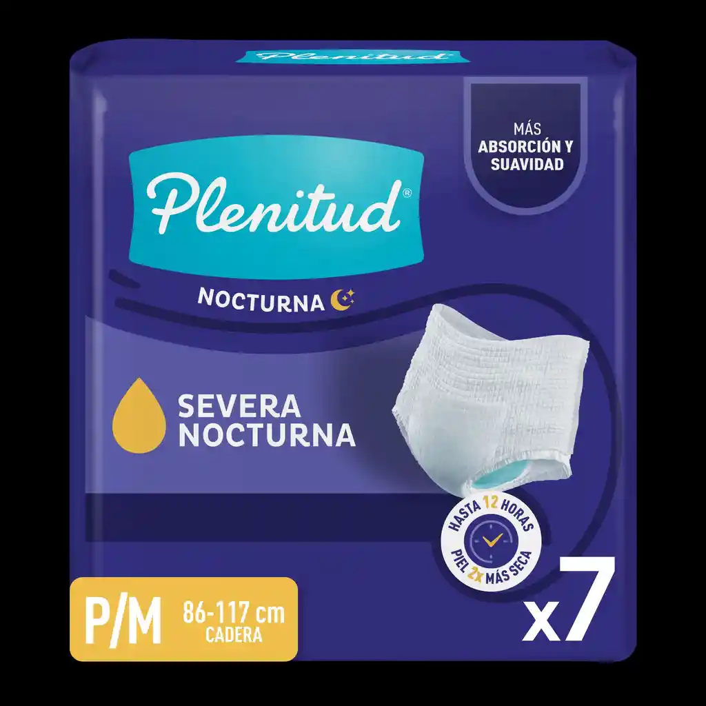 Plenitud Pants Protect Plus Nocturno P/m 7 Unidades