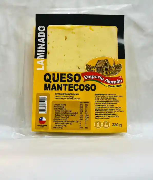 Queso Mantecoso Emporio Aleman 220 Grs	