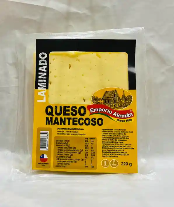 Queso Mantecoso Emporio Aleman 220 Grs	