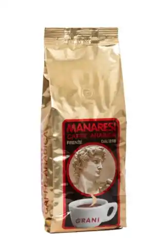 Café Manaresi En Grano Gold Arabica 500 Grs