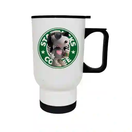 Mug Snoopy Con Lentes