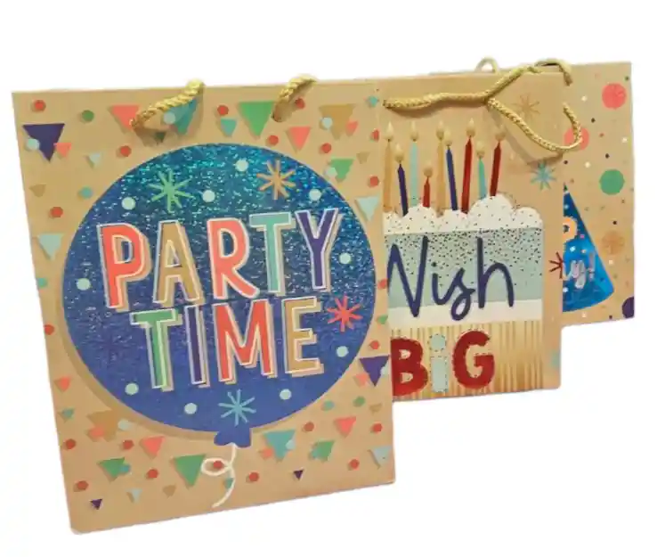 Bolsa De Regalo 23x18x10cm B-day