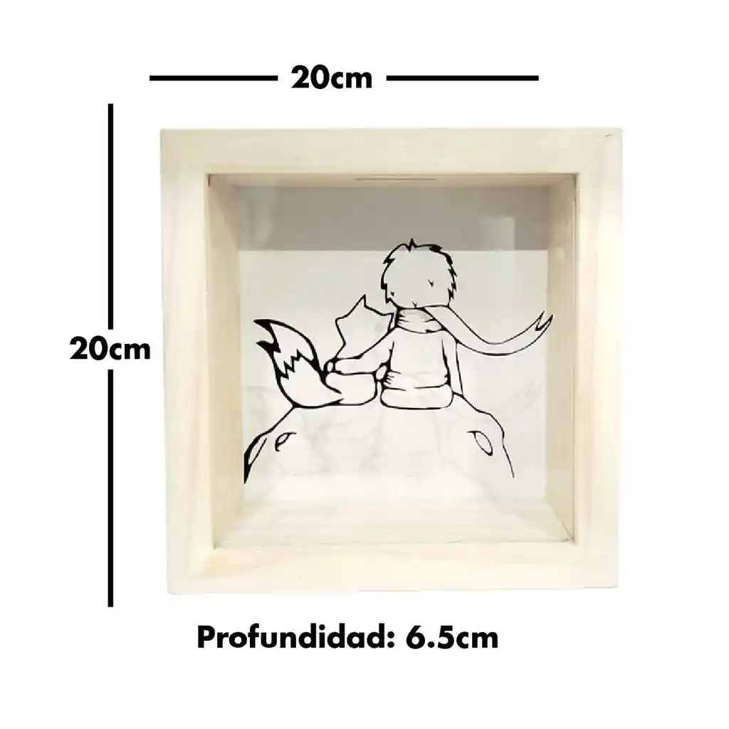 Alcancía El Principito / Mediana 20cm