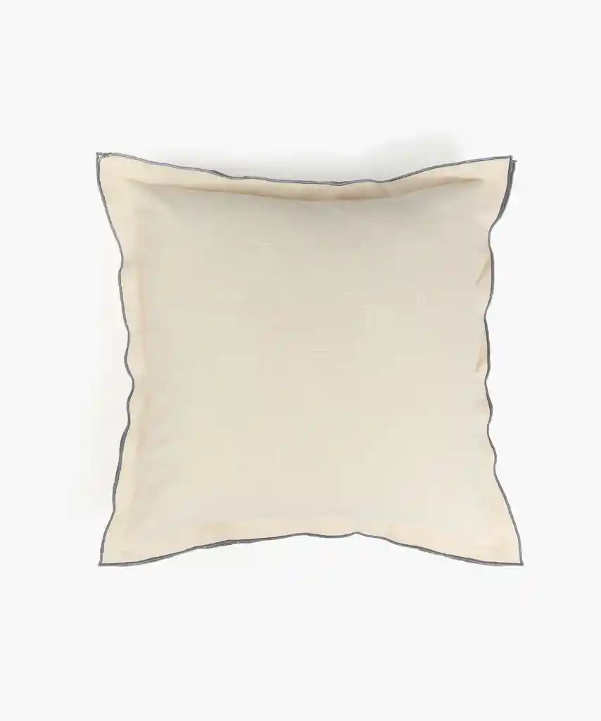 Cojín Algodón 45 X 45 Cm Beige