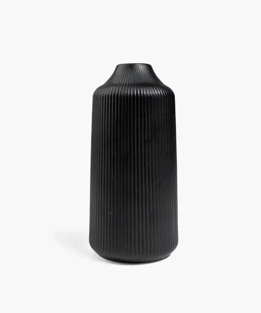 Florero Alto Negro