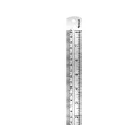 Regla Metalica 20cm, Acero Inox."hand"