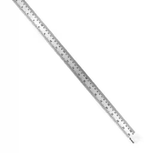 Regla Metalica 60cm, Acero Inox."hand"