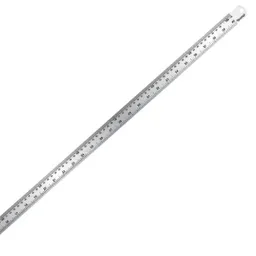 Regla Metalica 100cm, Acero Inox."hand"