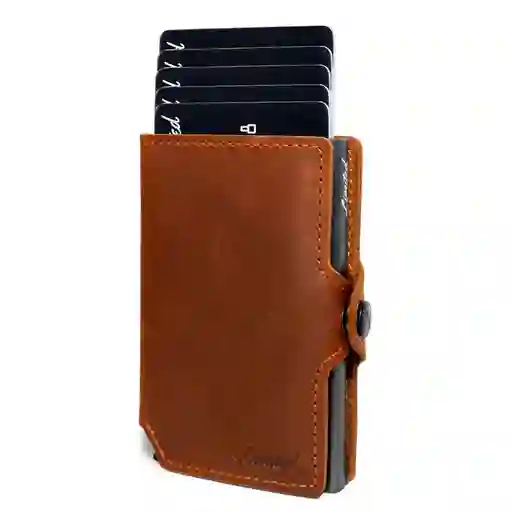 Billetera Leather Collection Cofee