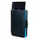 Billetera Leather Collection Blue
