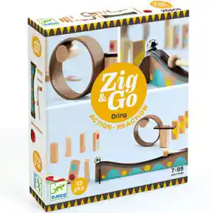 Circuito Madera Zig & Go 25 Pz