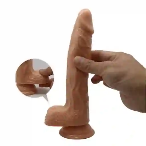 Consolador Vibrador Usb Con Sopapo 20cm