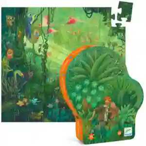 Puzle Silueta 54 Pz En La Jungla