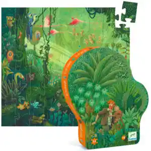 Puzle Silueta 54 Pz En La Jungla