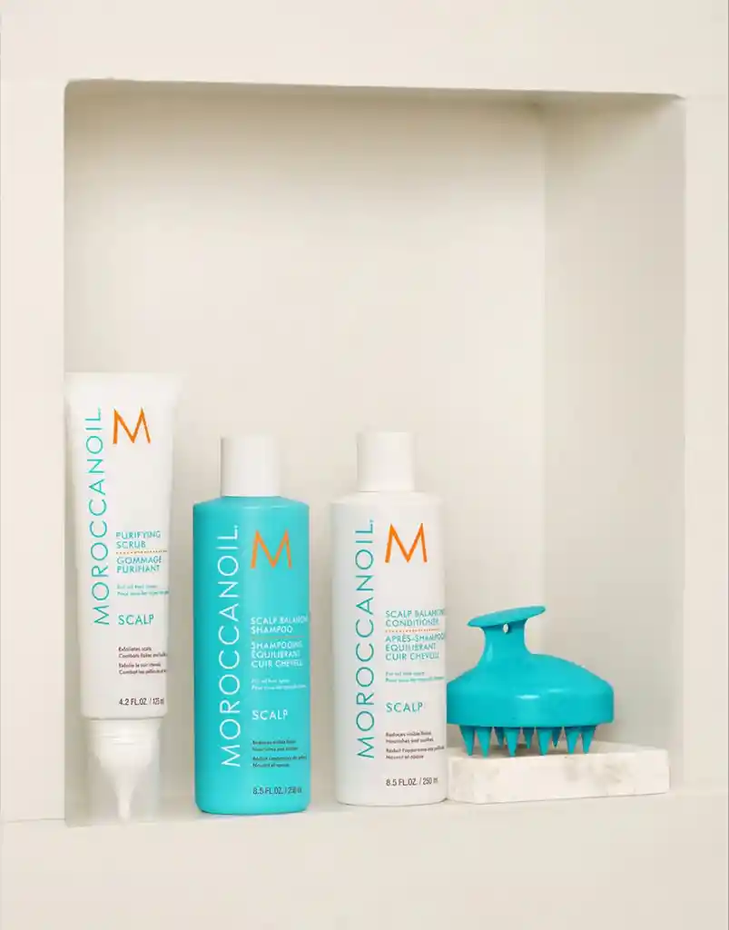 Cepillo Moroccanoil Masajeador Del Cuero Cabelludo