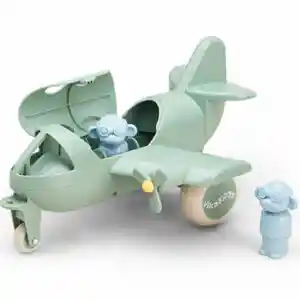 Avión 30 Cm Eco Con 2 Figuras