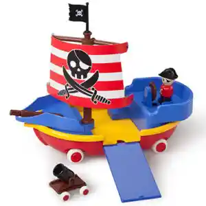 Barco Pirata 30 Cm Con Figura