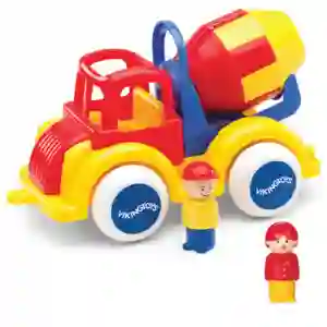 Camión Betonero Con 1 Figura