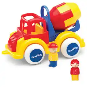 Camión Betonero Con 1 Figura