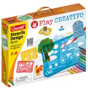 Diseño Stencil Granja 19 Pz