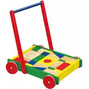 Carro Andador Madera 36 Bloques