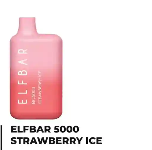 Vaper Elfbar 40% 5000puffs Strawberry Ice
