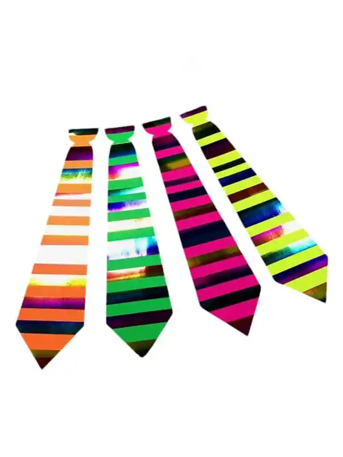 Pack De Corbatas Para Cotillon 6 Unidades