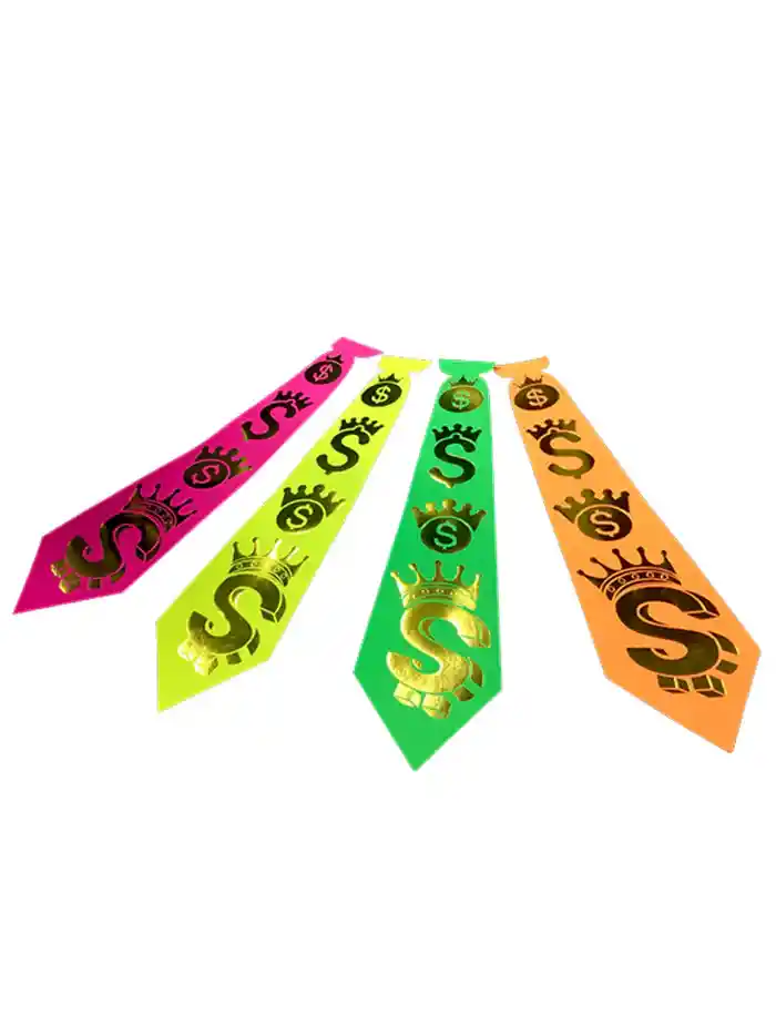 Pack De Corbatas Para Cotillon 6 Unidades