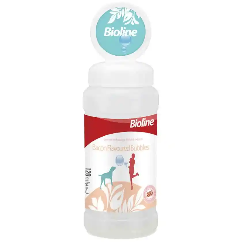 Bioline Burbujas Tocino Para Perro 120ml