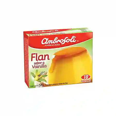 Flan Sabor Vainilla Ambrosoli