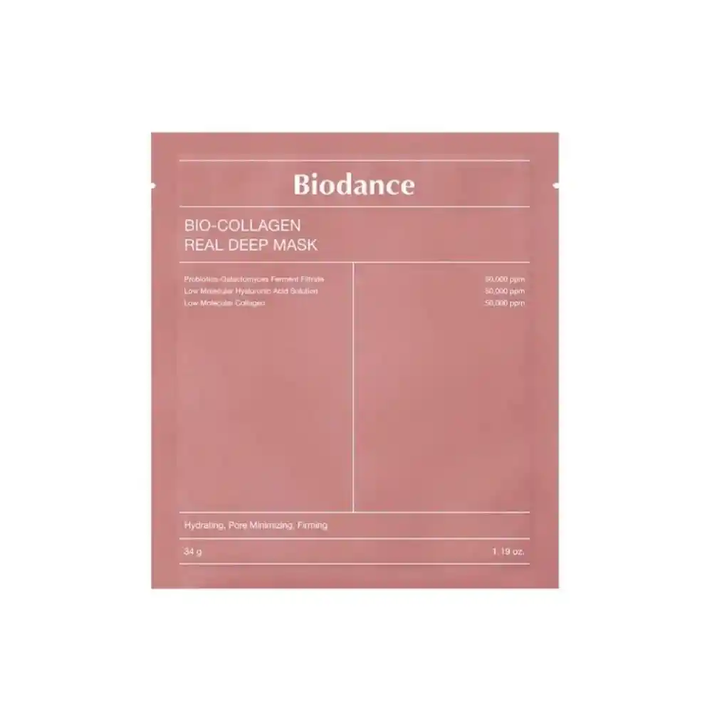 Mascarilla Hidrogel Biodance Con Efecto Radiante Hidratado