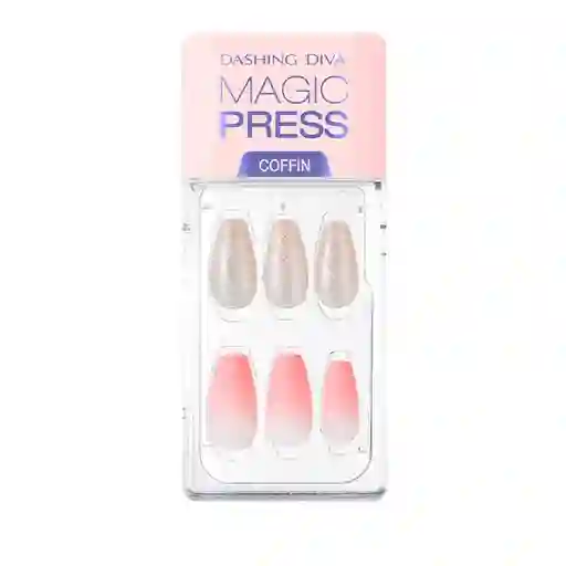 Uñas Magic Gel Press Manicure: Mdr720cf