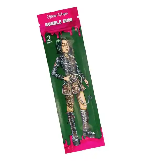 Lion Rolling Circus Hemp Wraps Bubble Gum