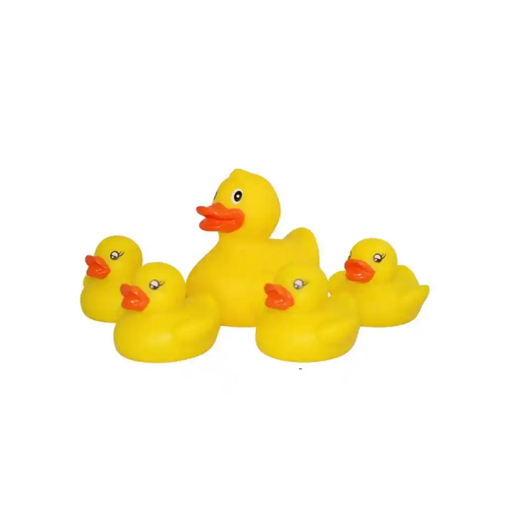 Juguete Familia De Patos