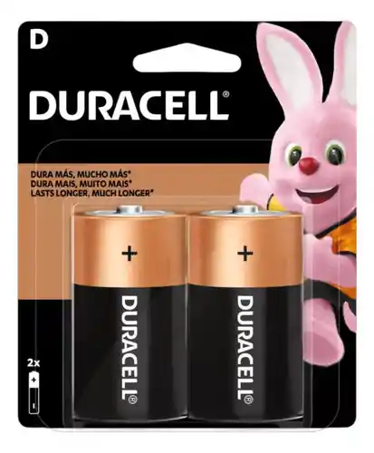 Pila Duracell Tipo D