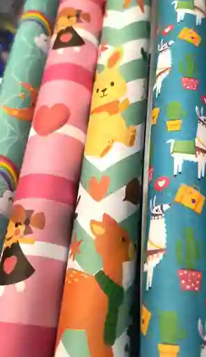 Papel De Regalo Niña