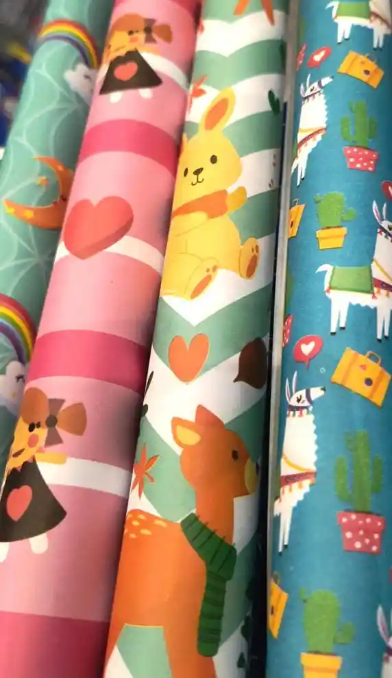 Papel De Regalo Niña