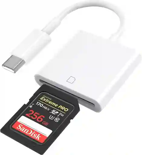 Lector De Cámara De Tarjetas Usb C A Sd