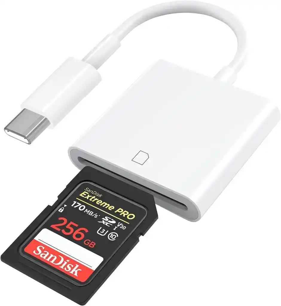 Lector De Cámara De Tarjetas Usb C A Sd